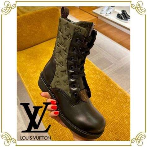 louis vuitton boots ranger|louis vuitton military boots.